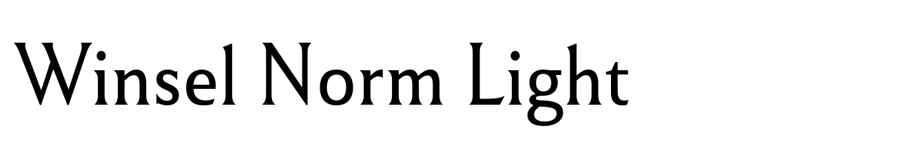 Winsel Norm Light